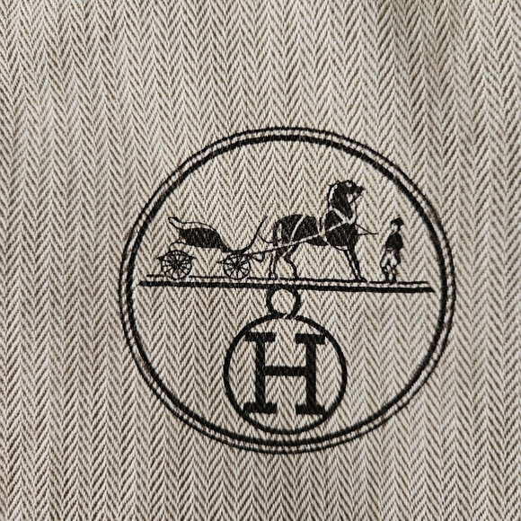 Authentic Hermes Tweed Dust Bag - Picture 4 of 6